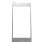 Полноклеющееся 3D стекло для Sony Xperia XZ1 Compact (Серебристый)