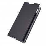 Кожаный чехол для Sony Xperia XA1 (Серый)