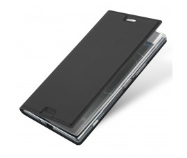 Кожаный чехол для Sony Xperia XZ1 (Черный)