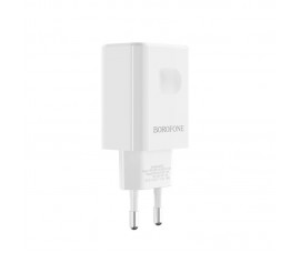 Быстрая зарядка Borofone Bright Power 18Ватт (Quick Charge 3.0)