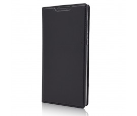 Кожаный чехол для Sony Xperia L1 (Серый)