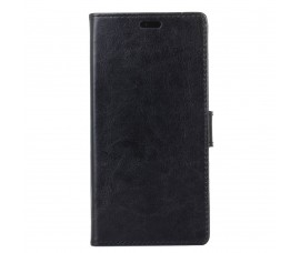 Кожаный чехол для Sony Xperia L1 (Черный)