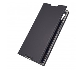 Кожаный чехол для Sony Xperia XA1 (Серый)
