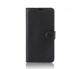 Кожаный чехол с карманами для Sony Xperia XA1 Ultra (Черный)