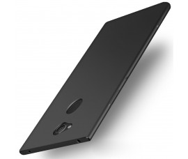 Матовый гелевый чехол X-Level для Sony Xperia XA2 (Черный)