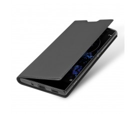 Кожаный чехол для Sony Xperia XA2 Plus DUX Ducis (Серый)