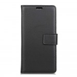 Кожаный чехол для Sony Xperia XA2 Plus (Черный)