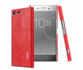 Кожаный чехол IMAK для Sony Xperia XZ Premium (Красный)